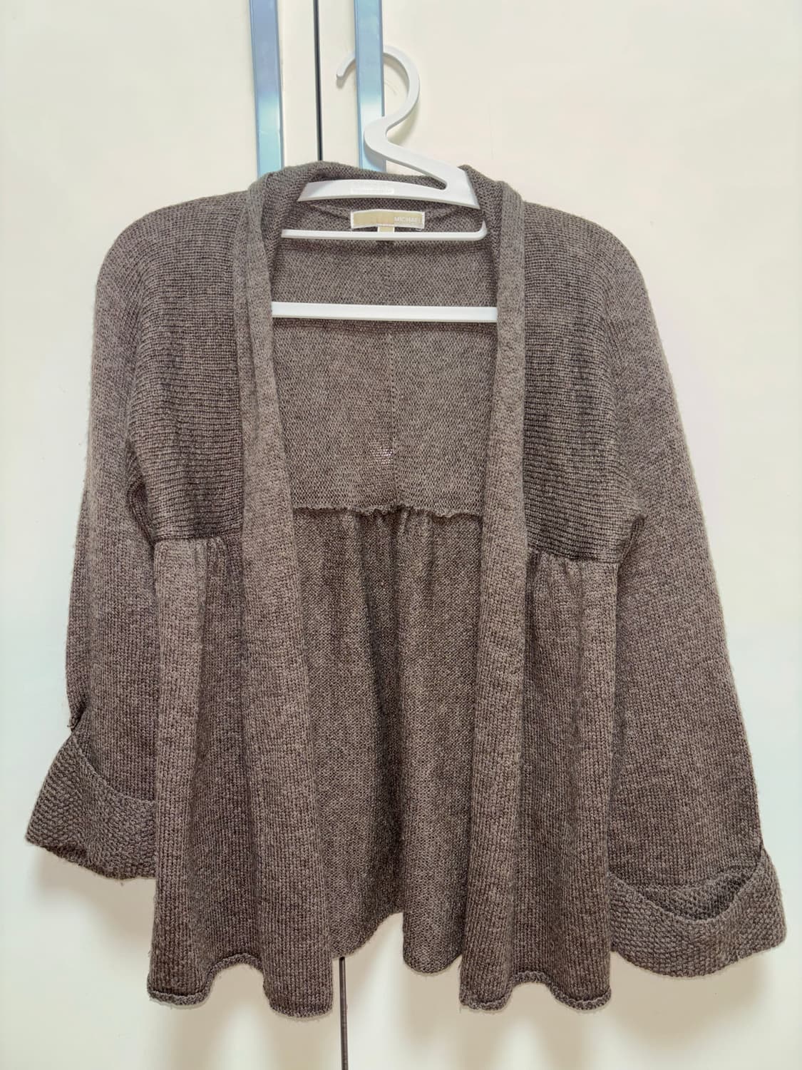 빈티지 브라운 오픈 가디건 상품이미지1