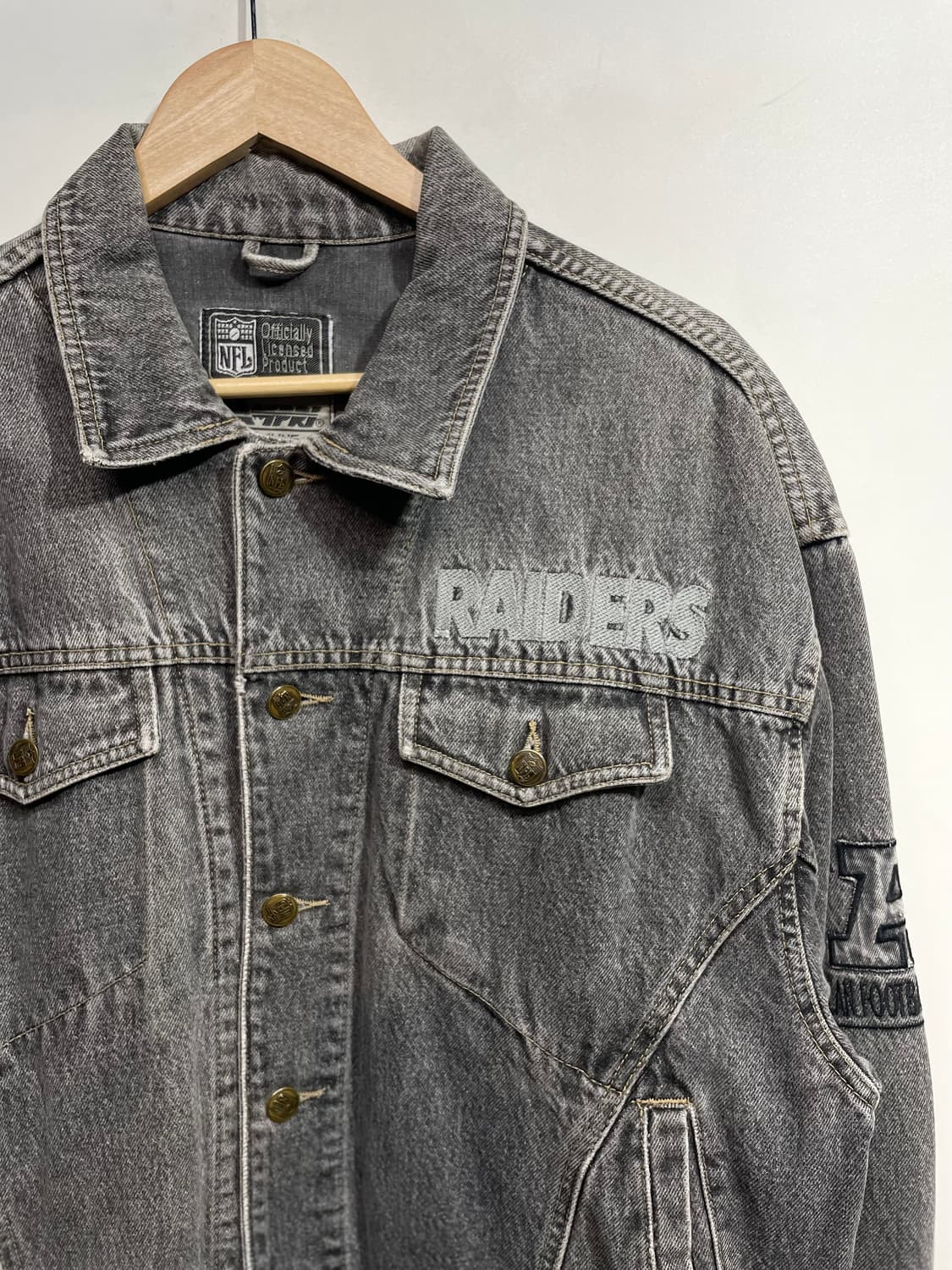 1980‘s NFL 데님 자켓 상품이미지3