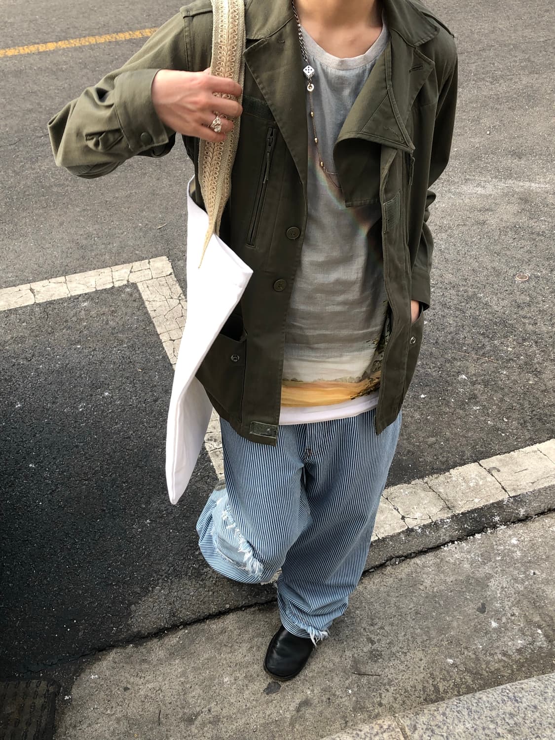 프랑스군 오리지널 밀리터리 필드 자켓 상품이미지10