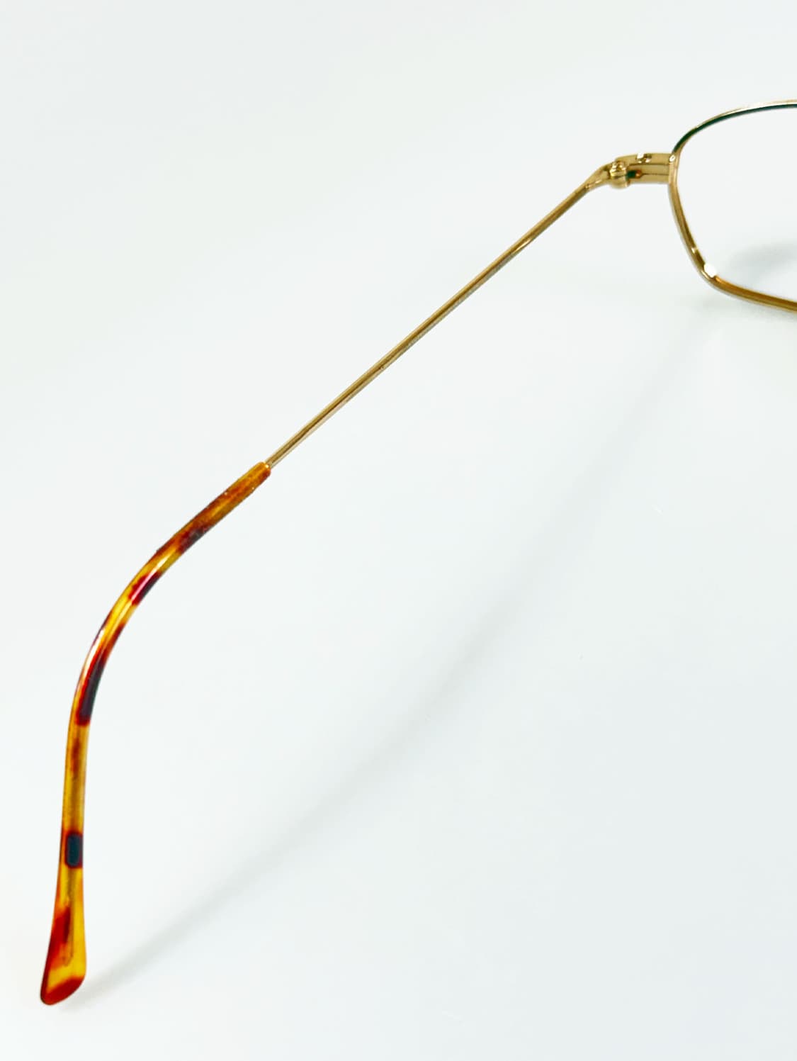 90s PASSION 골드 톨토즈 슬림 스퀘어 빈티지 안경 상품이미지7