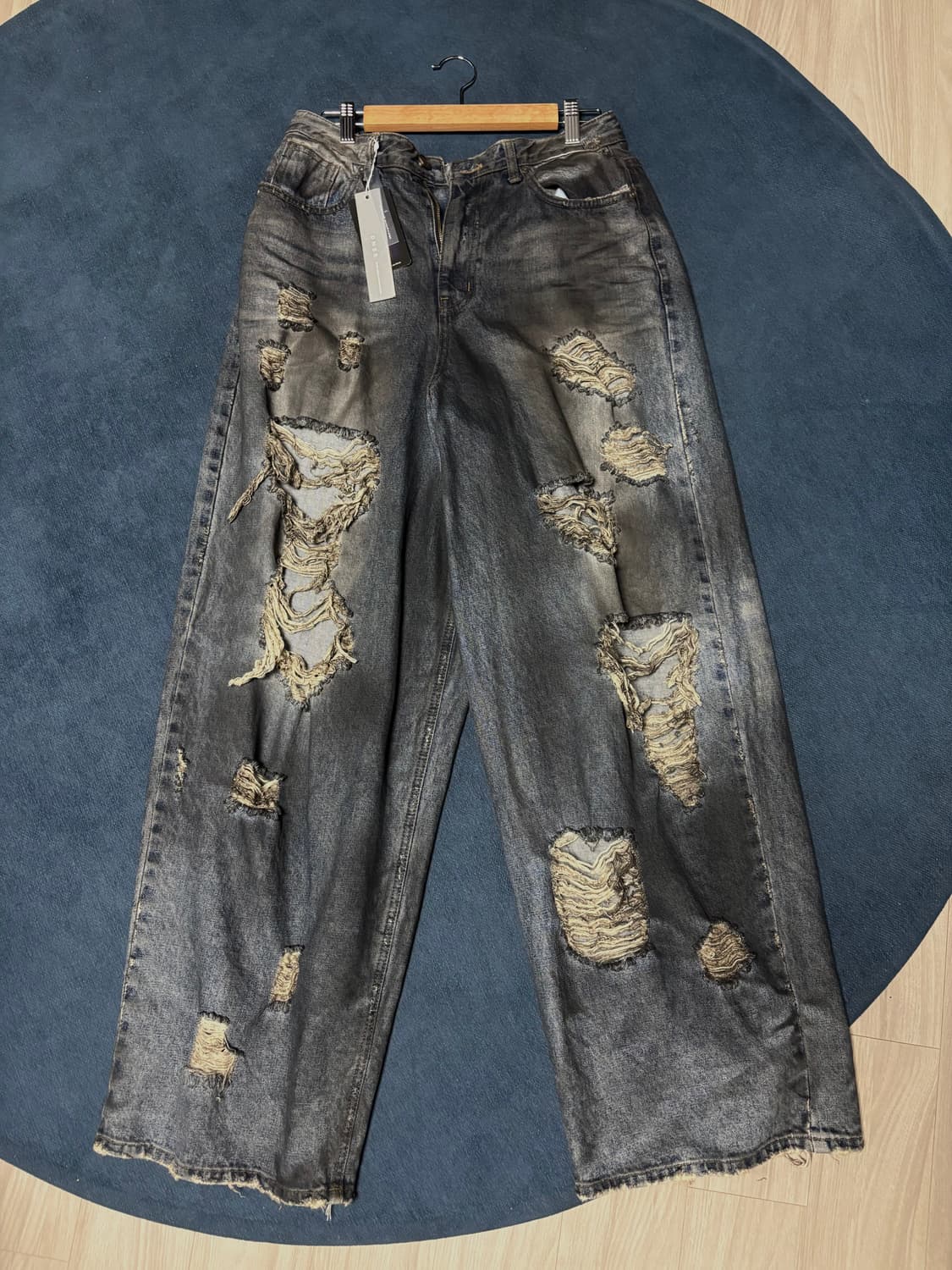 새상품) Dnsr 매드 디스트로이드 데님 M 상품이미지1