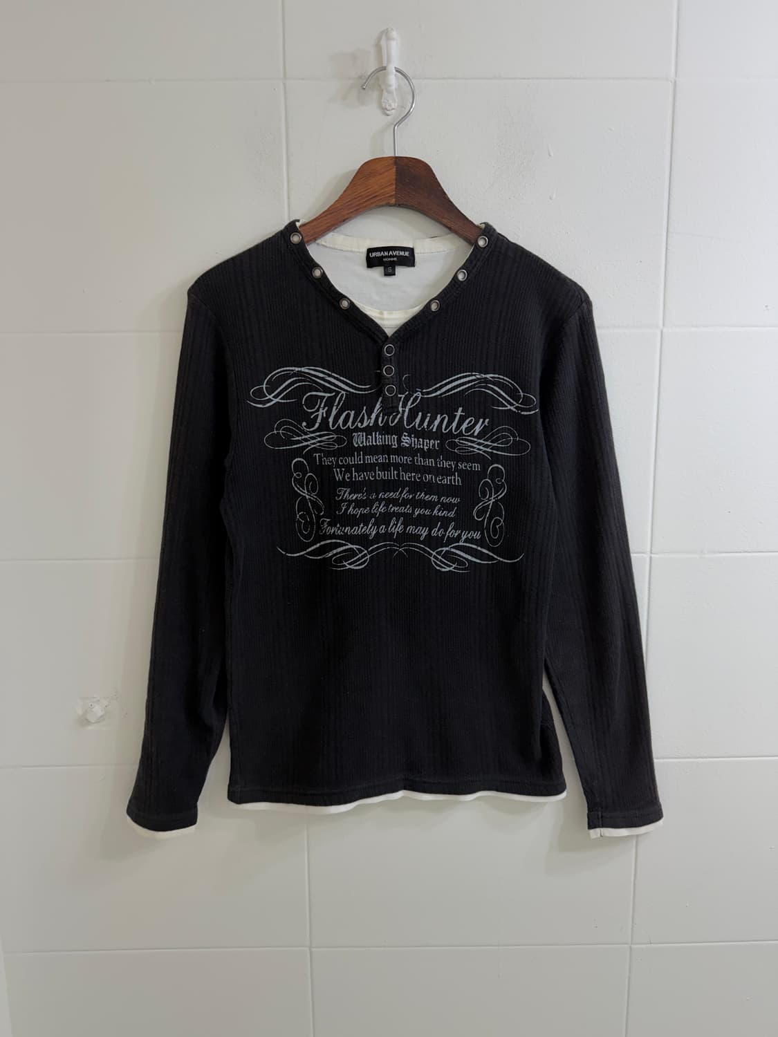 빈티지 무채색 너드 스트릿 코디 세트 상품이미지6