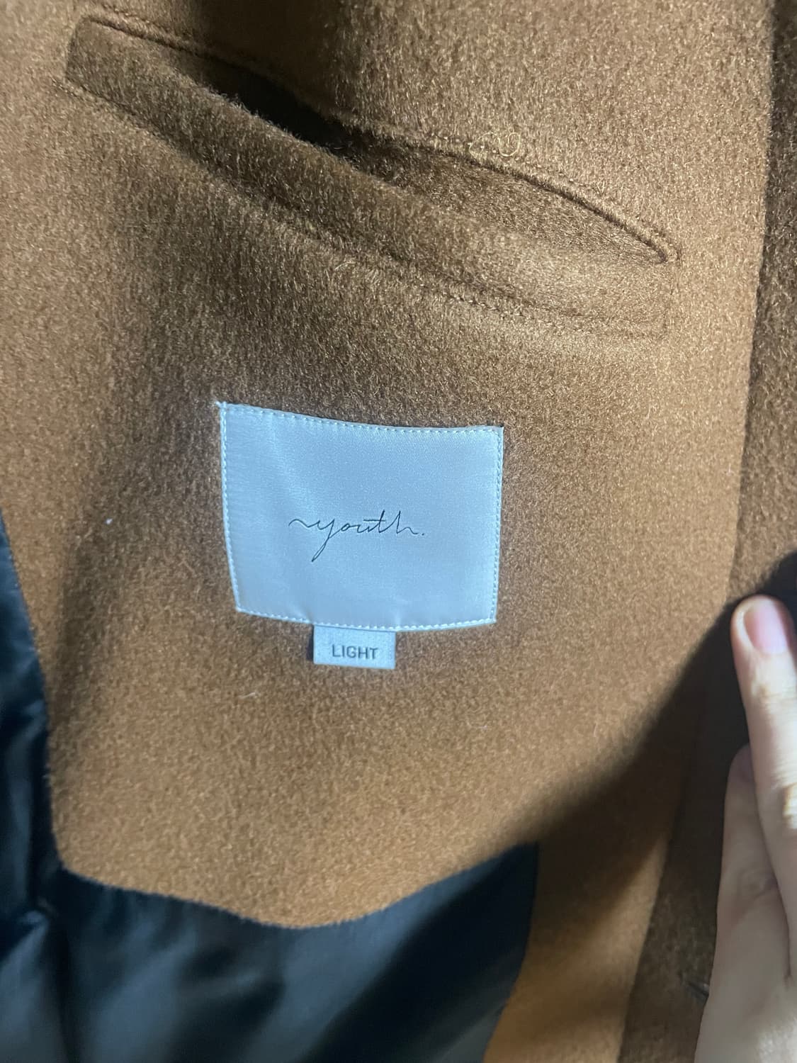 유스 발마칸코트 카멜  상품이미지4