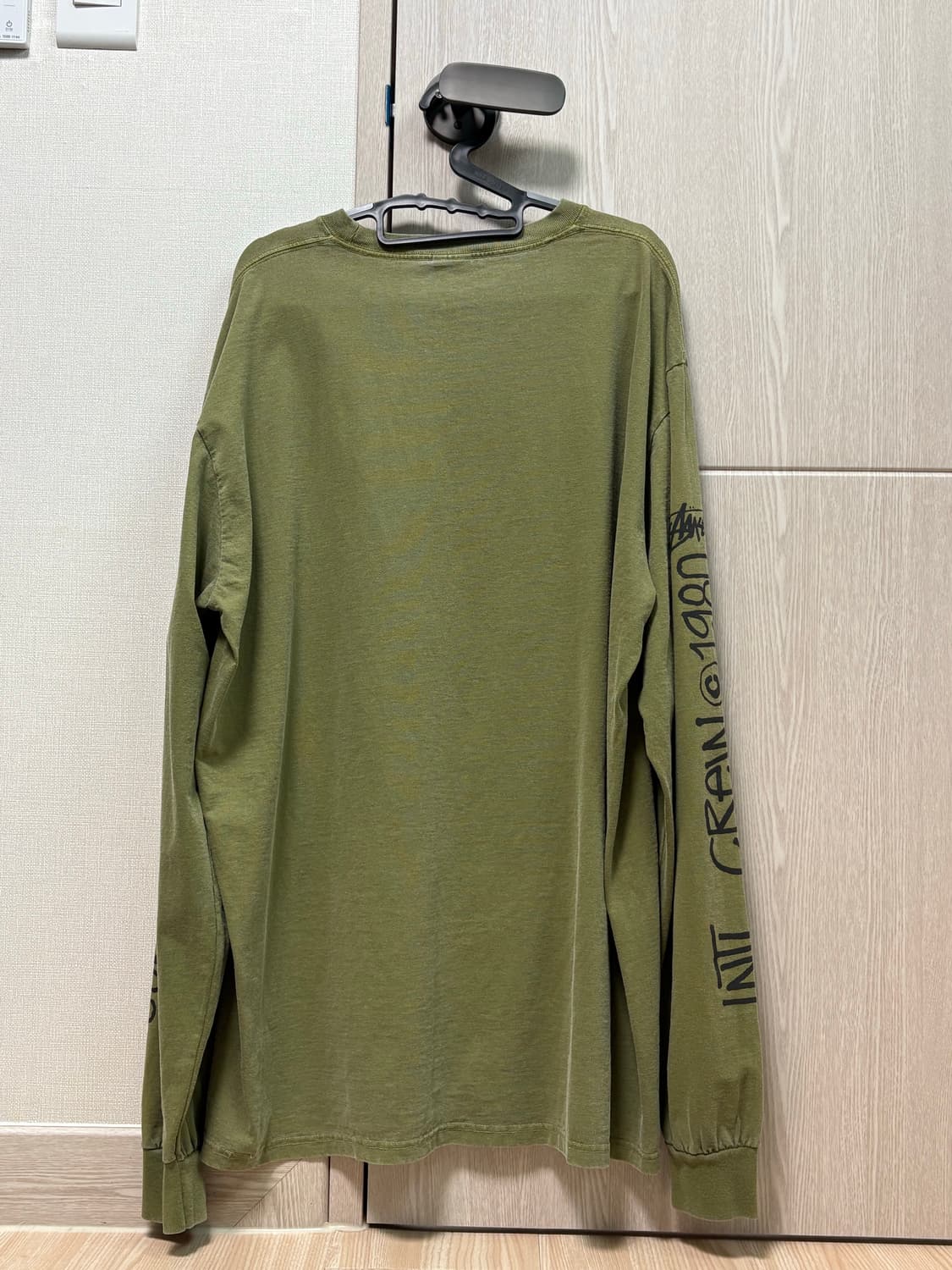 스투시 인터내셔널 피그먼트 다이드 롱슬리브 티셔츠 상품이미지2