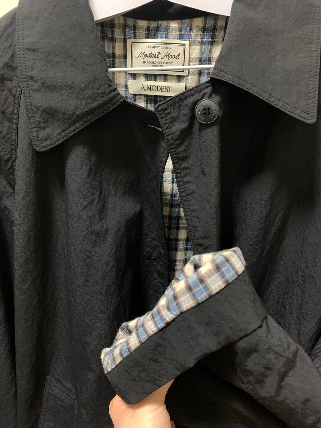 모데스트무드 트렌치코트 상품이미지8