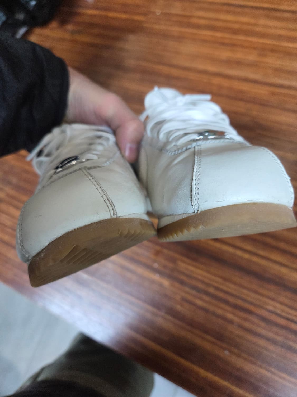 나이키 코르테즈 베이지 가죽 240 상품이미지8