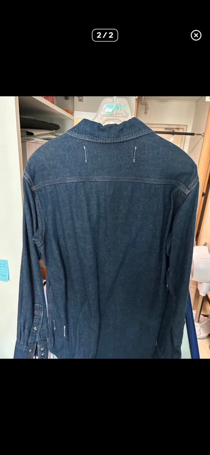 캐피탈 레이싱 데님셔츠 상품이미지2