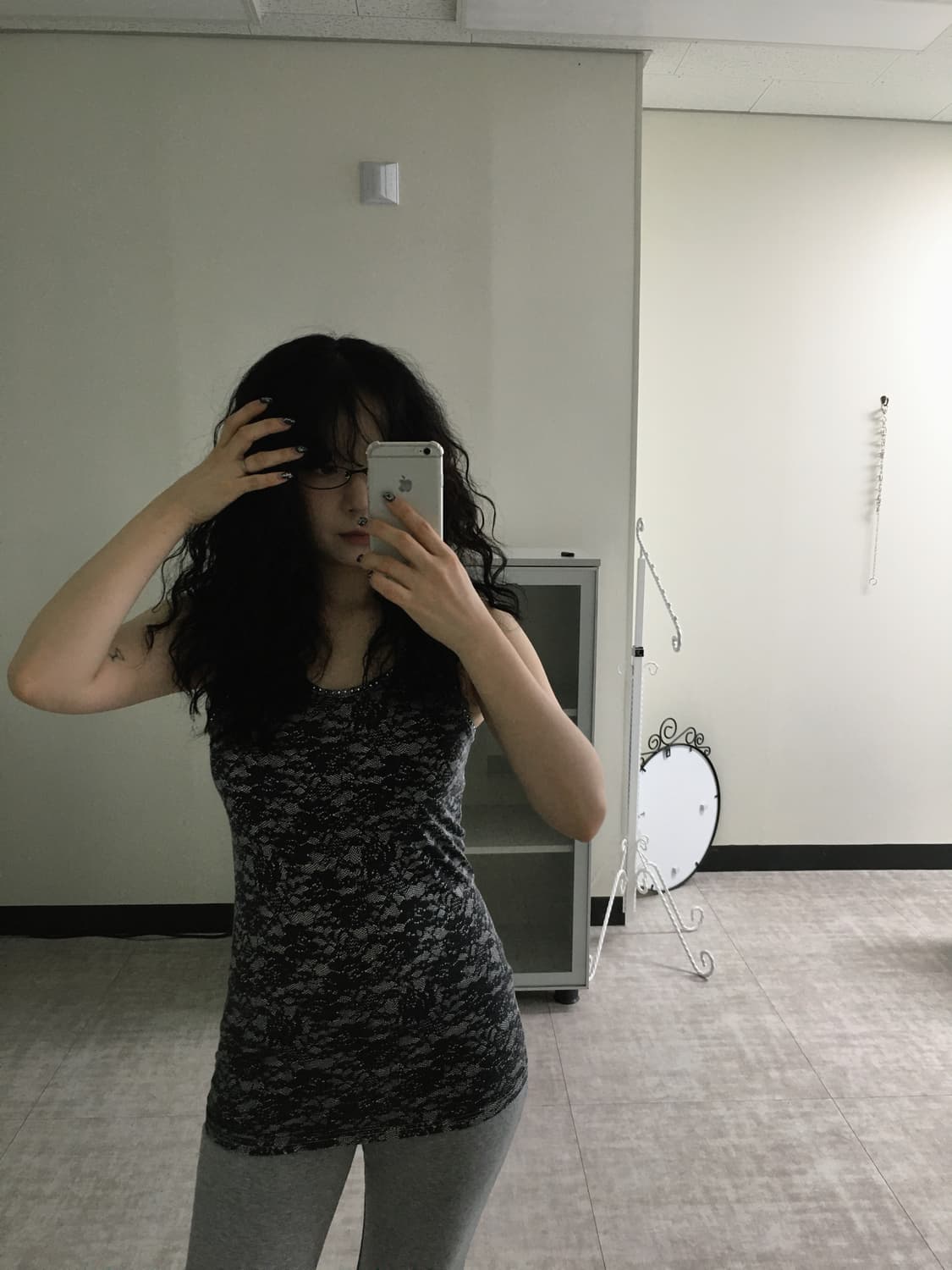 rose sleeveless top 상품이미지3