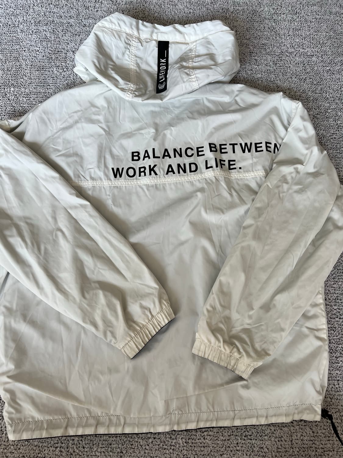 라이프워크빅라독 바람막이 후드 자켓 상품이미지8