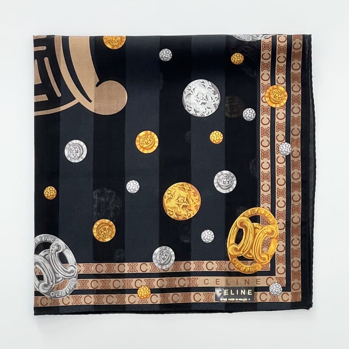 (새상품) celine / 셀린느 쁘띠스카프 손수건 상품이미지5