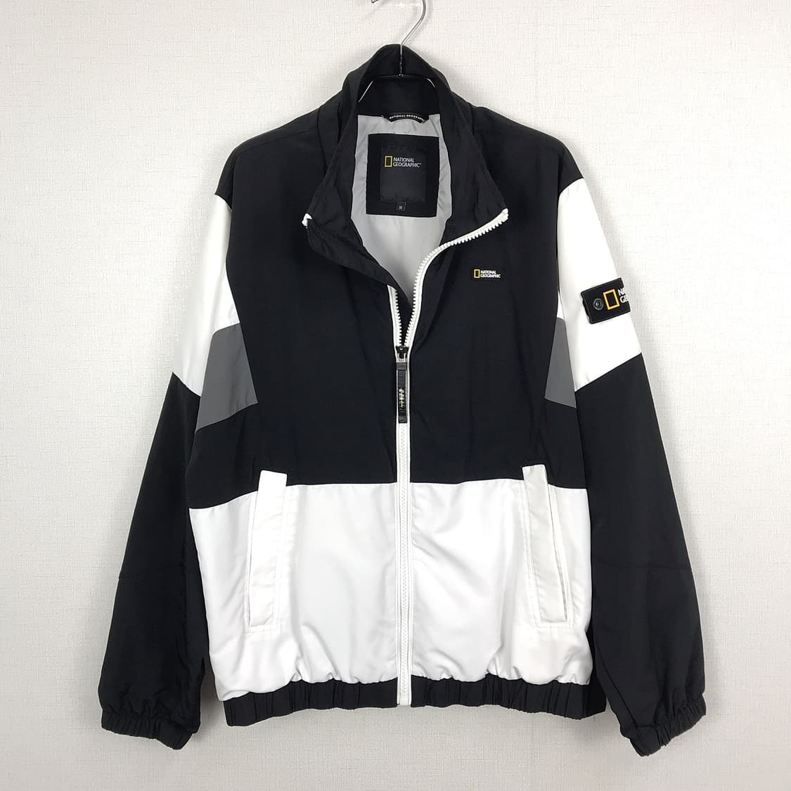 내셔널지오그래픽 타슬란 오버핏 바람막이 자켓 남성M (95) 상품이미지2