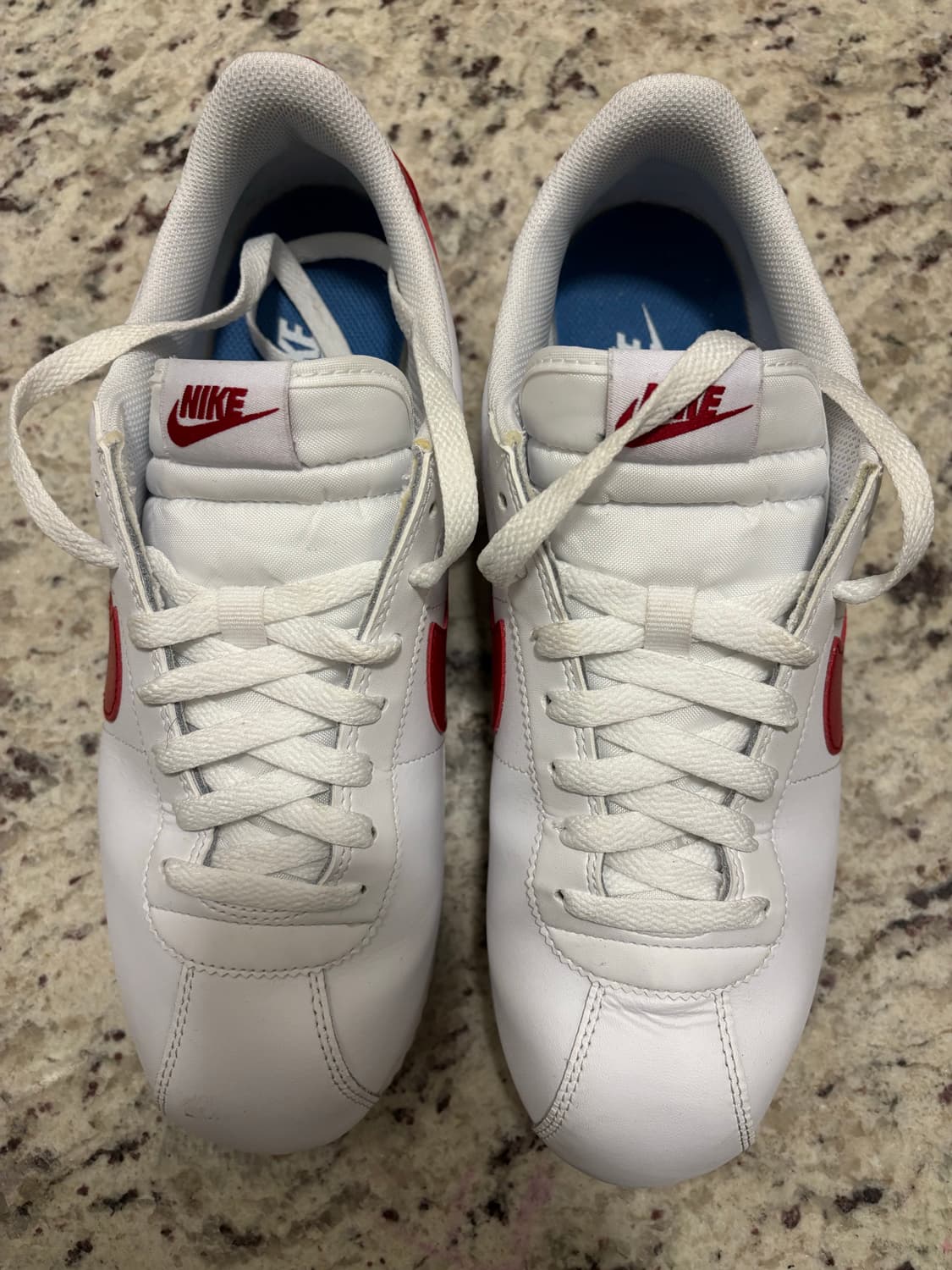 나이키 코르테즈 화이트 바시티 블루 280 사이즈 상품이미지3