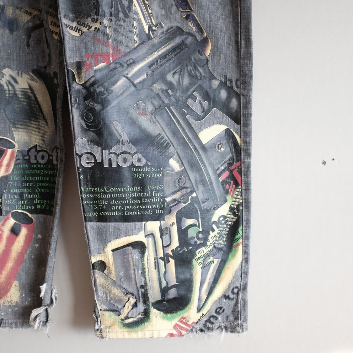 Arme Welcome The Hood Panting Denim 상품이미지3