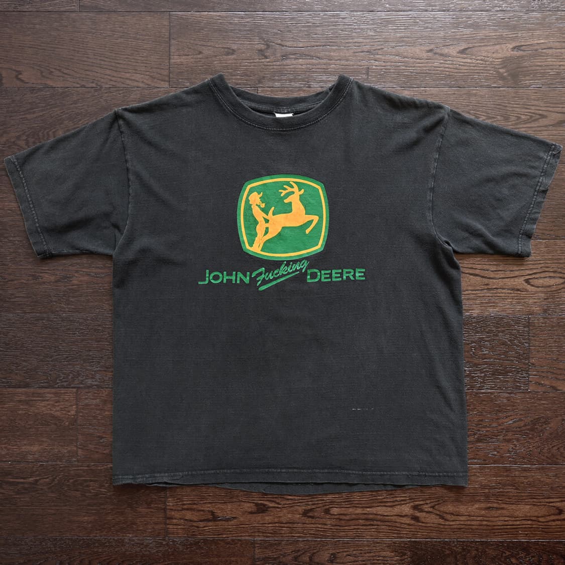 00s John Fucking Deere 존디어 패러디 빈티지 티셔츠 상품이미지1