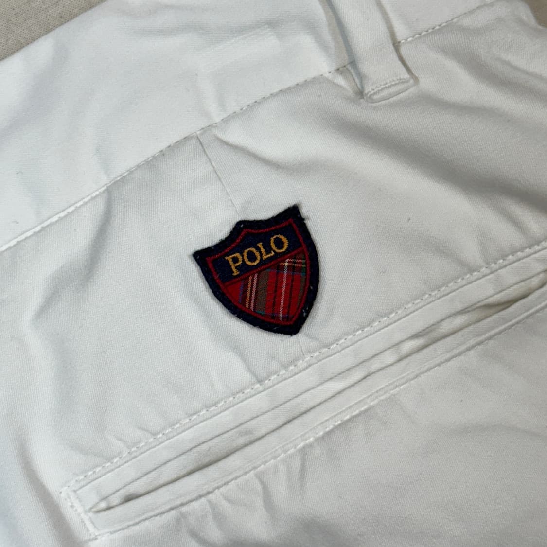 33inch) 폴로 랄프로렌 골프 화이트 클래식 치노팬츠 상품이미지3