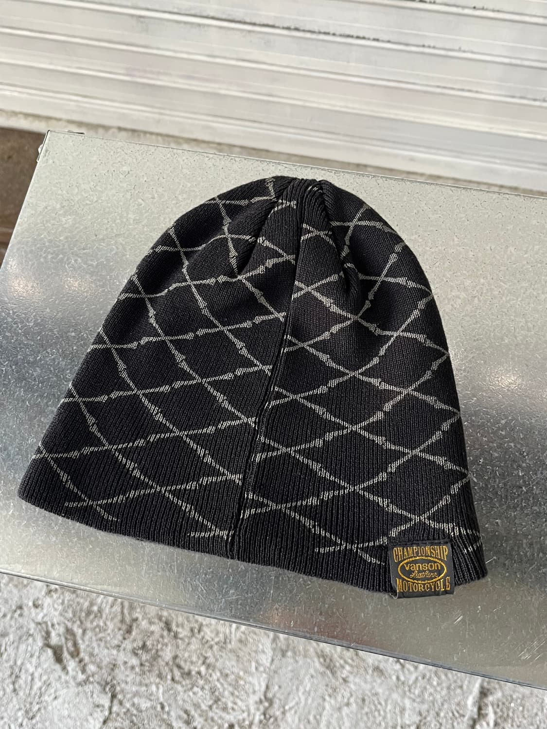 Vanson Leathers skull bone beanie 상품이미지3