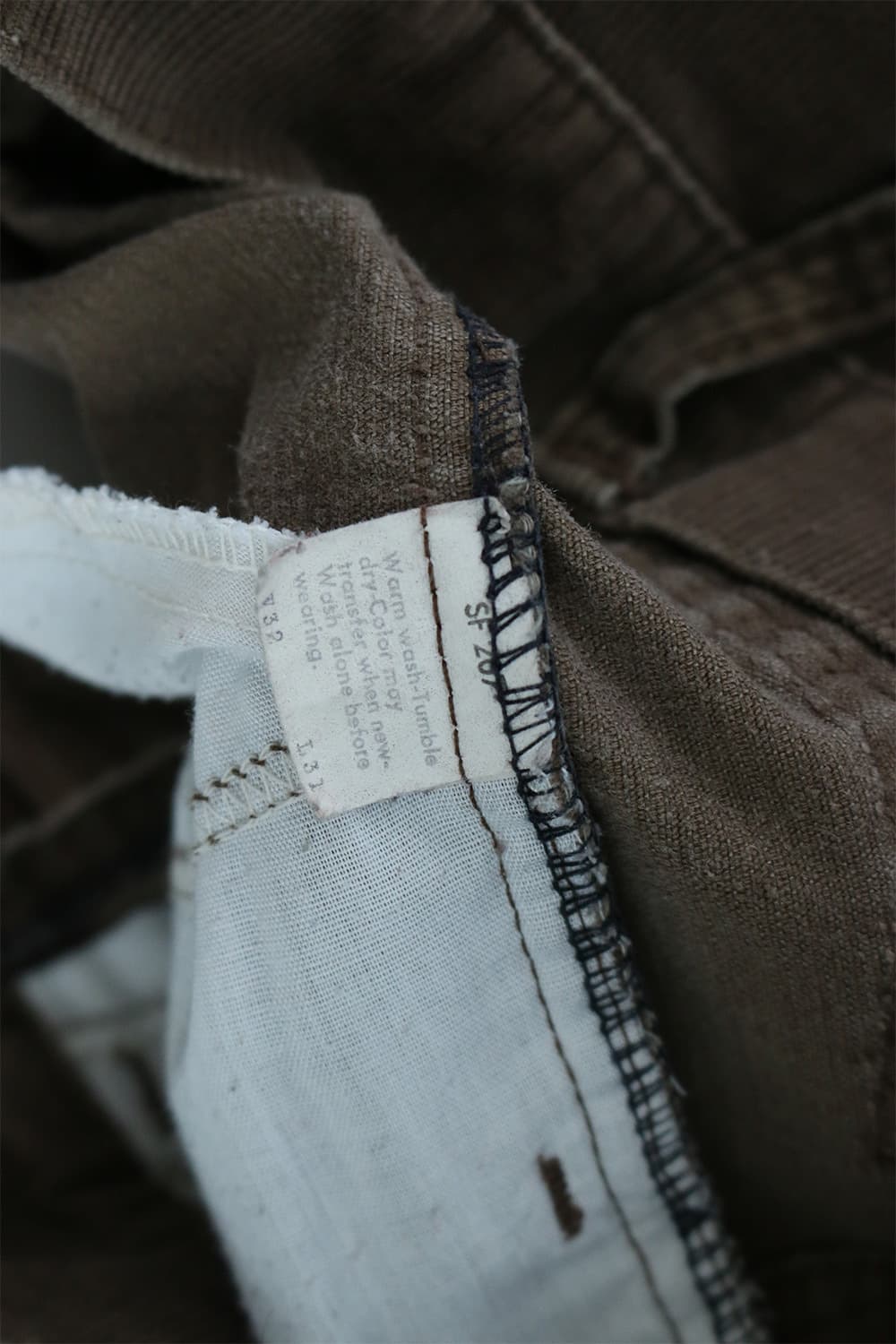 80s USA 리바이스 646 벨바텀 코듀로이 팬츠 상품이미지9