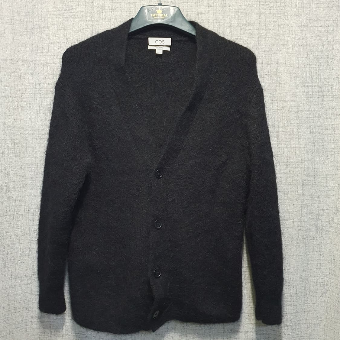 COS 알파카 울 믹스 오버핏 가디건  상품이미지1