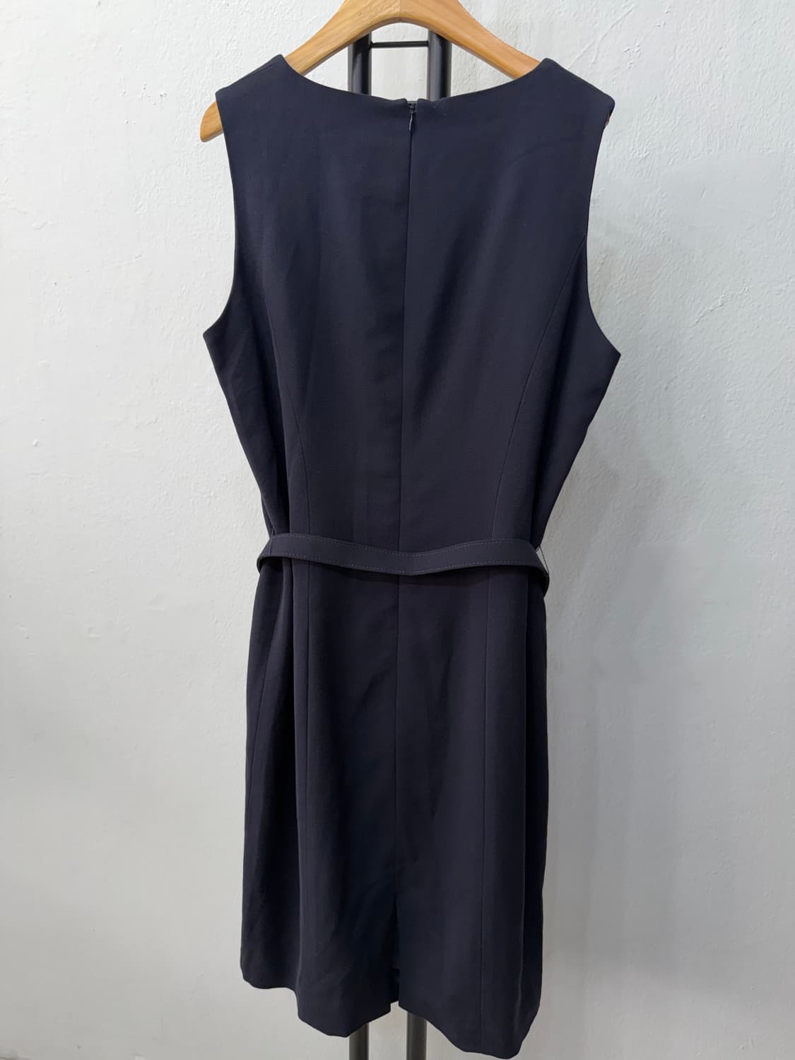 정품) 버버리 블랙 민소매 벨티드 원피스 10( 55-66) 상품이미지5