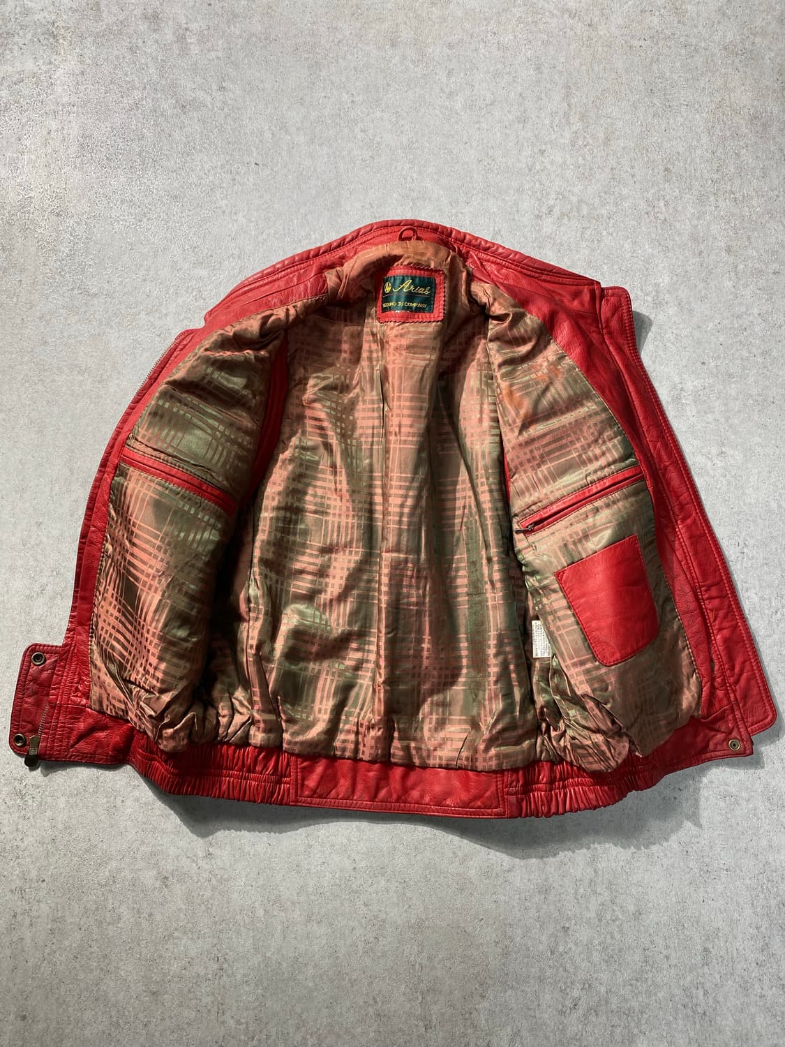 [L] 90s Vintage 빈티지 양가죽 레더베스트 상품이미지5