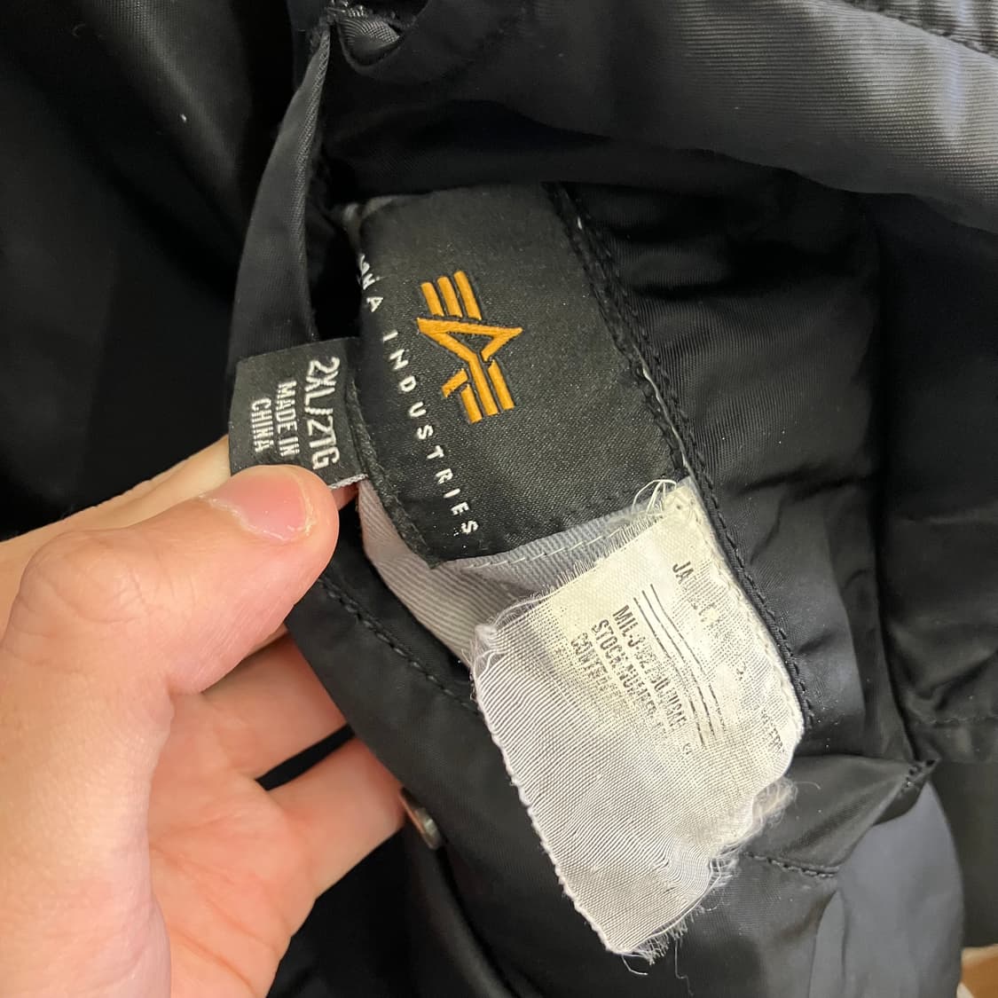 N193 알파인더스트리 항공점퍼 ma1 리버시블 상품이미지4