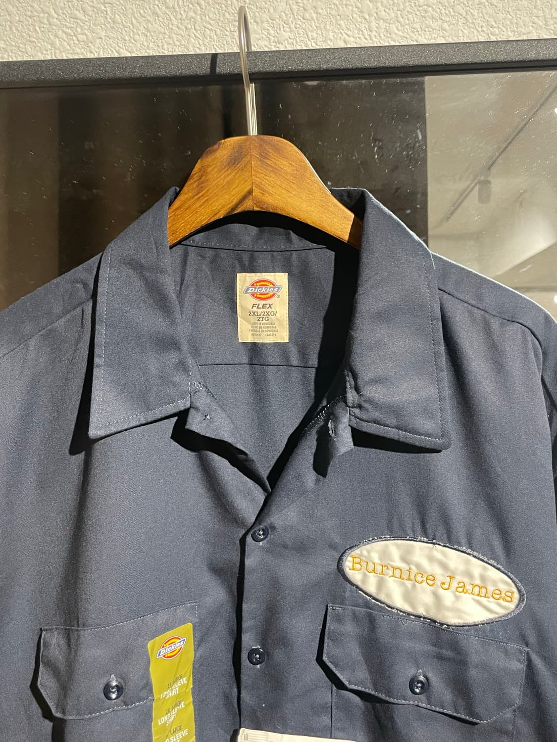 디키즈 네이비 워크셔츠 2XL 상품이미지2