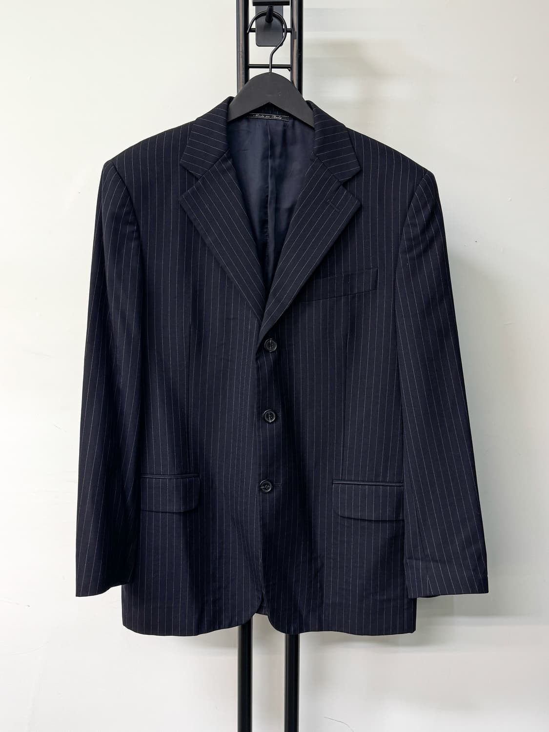 펜디 3 버튼 핀 스트라이프 블레이저 상품이미지1