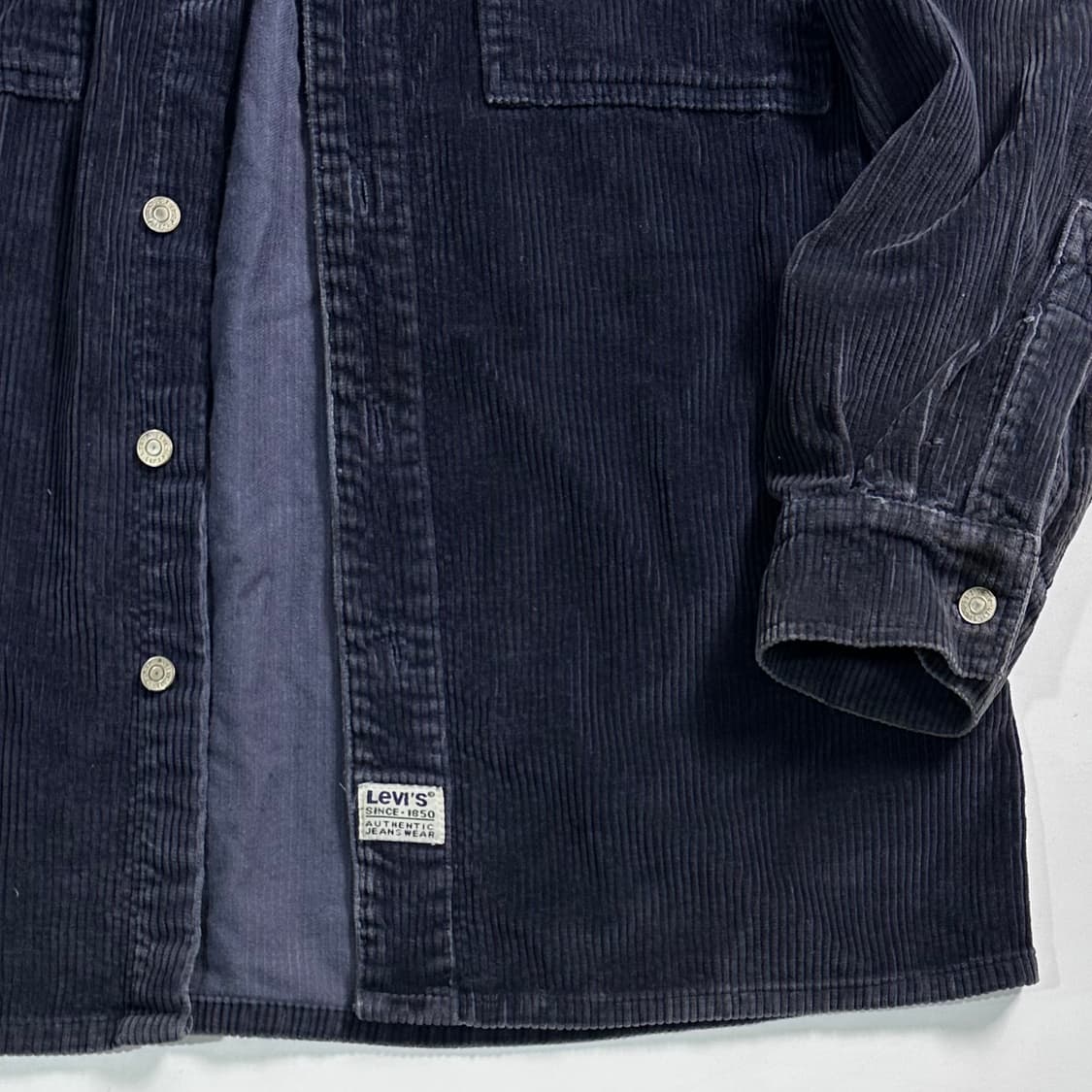90s 리바이스 코듀로이 워크 셔츠 상품이미지4
