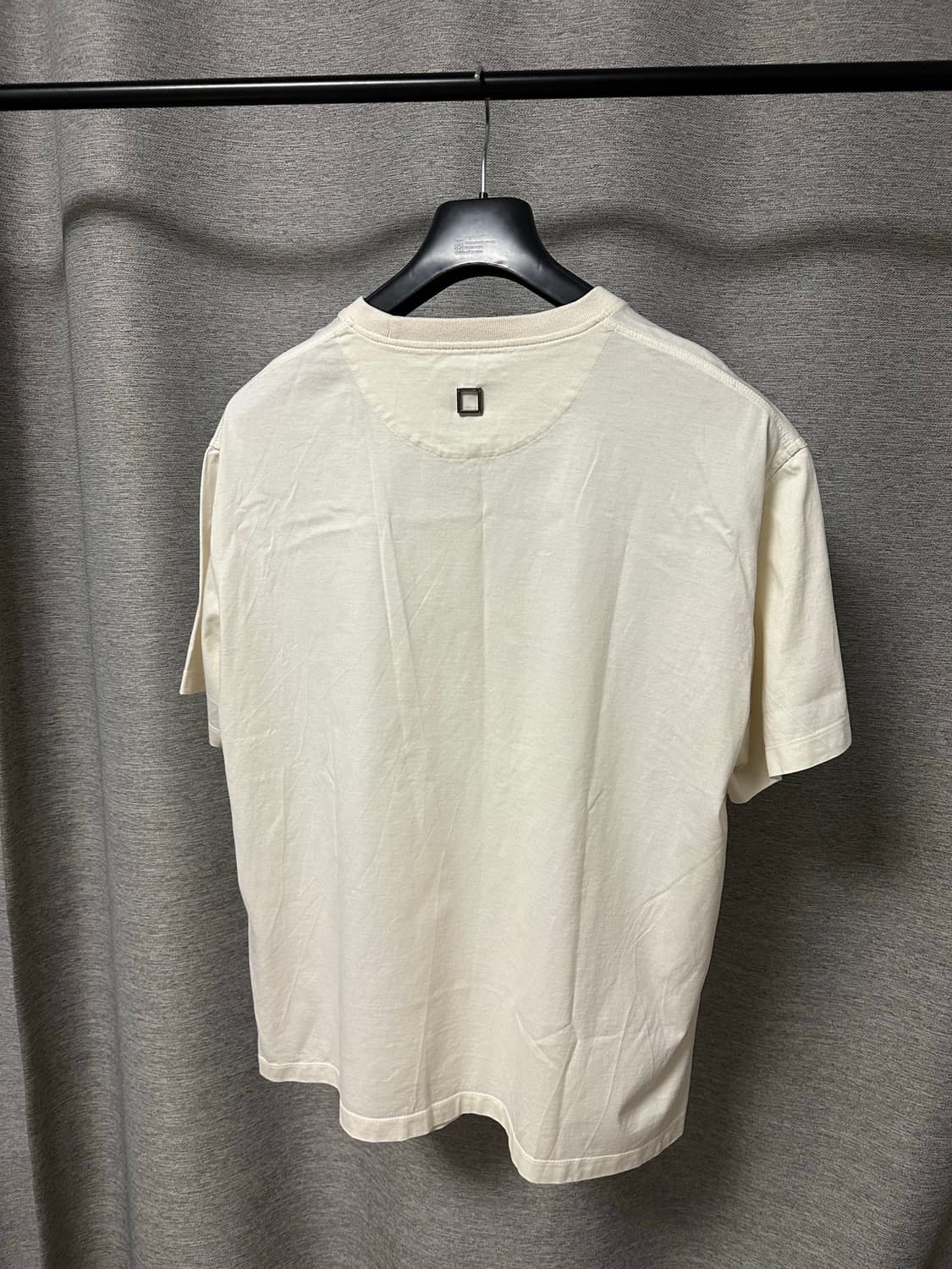 우영미 노스텔지아 로고 반팔 베이지 (48) 상품이미지2