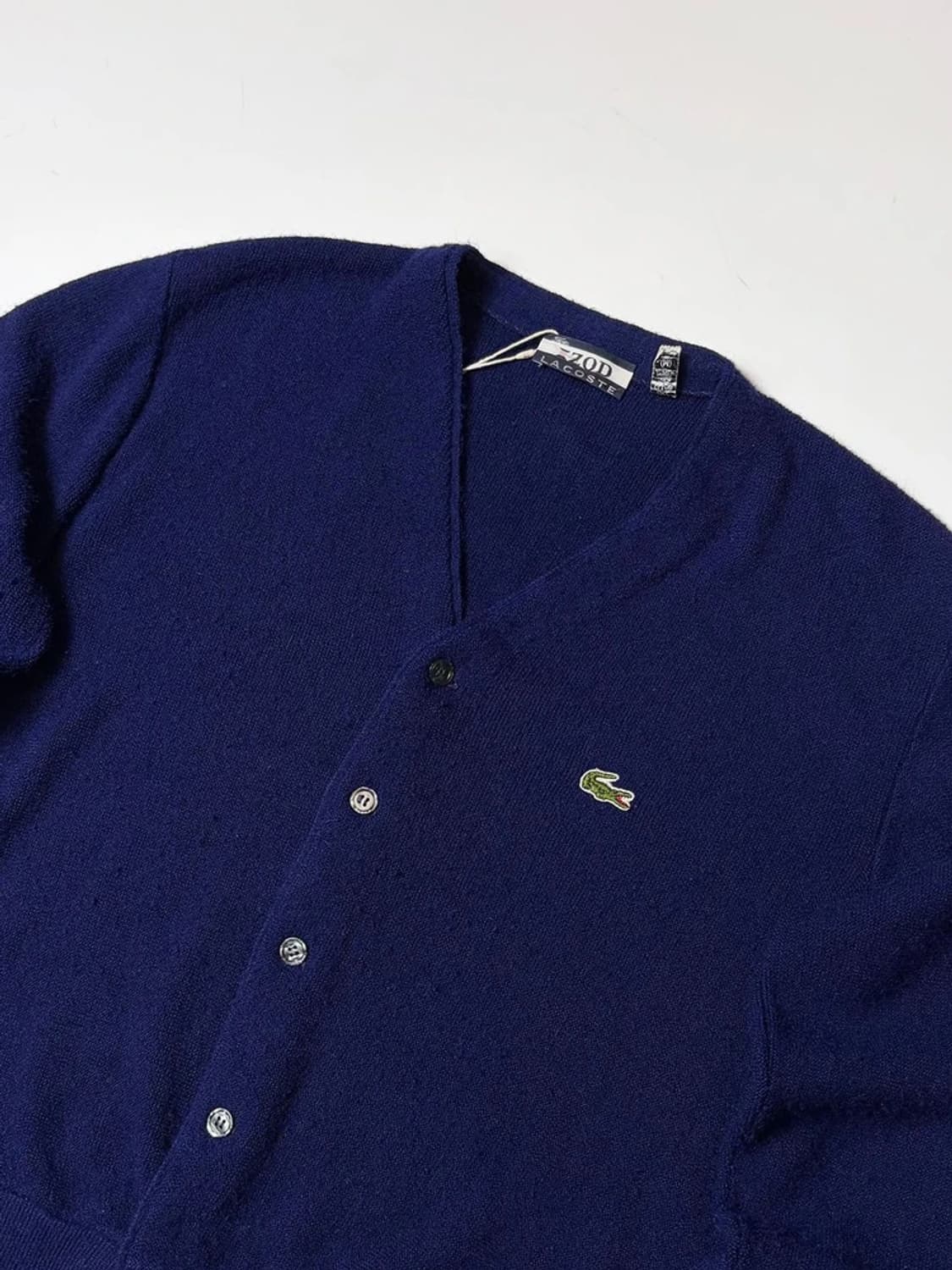 라코스테 미니멀 아크릴 니트 가디건 PN9385 상품이미지2