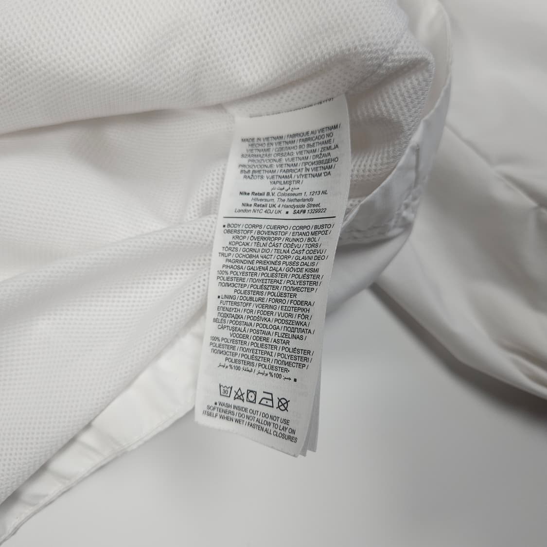 나이키 바르셀로나 화이트 바람막이  상품이미지7