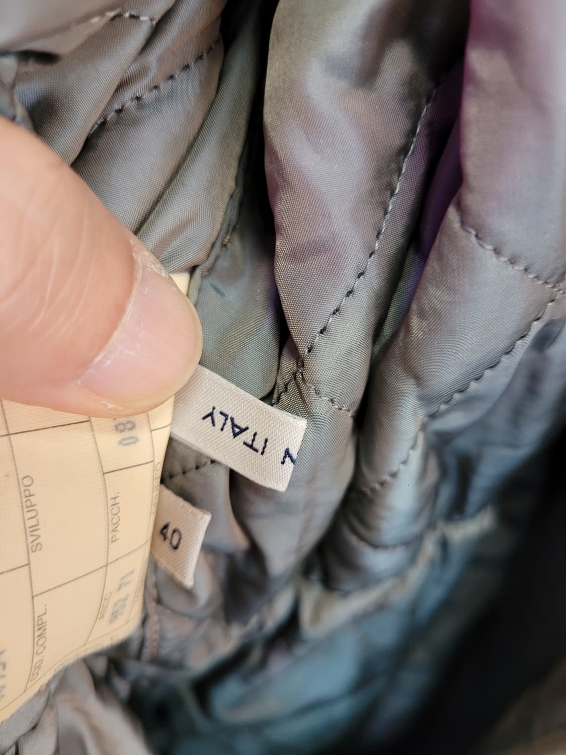 조르지오 아르마니 퍼 카라 점프 수트 패딩 상품이미지10