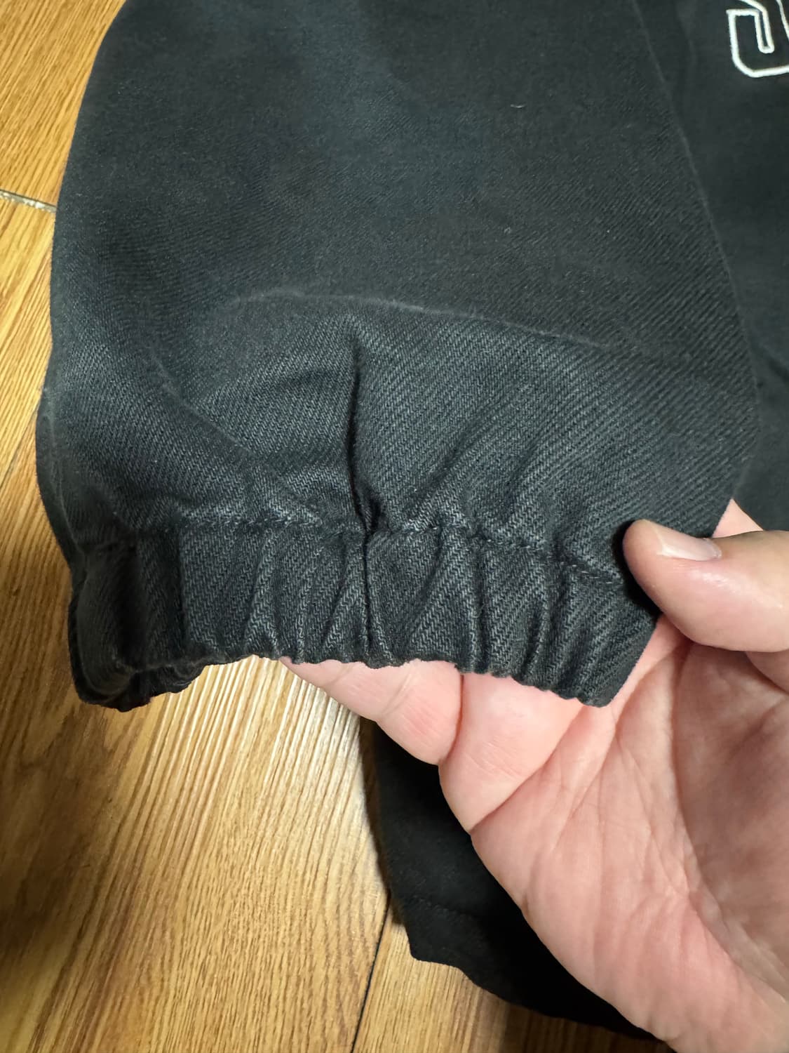 슈프림 아크로고 데님 코치자켓 블랙 XL 상품이미지4