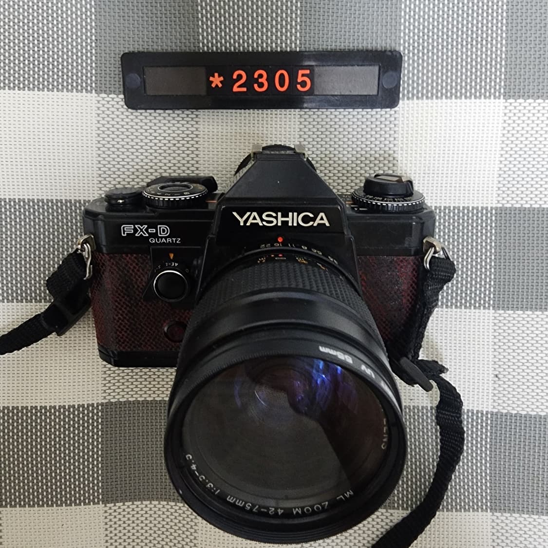 야시카 FX-D 필름카메라 42-75 줌렌즈 상품이미지1