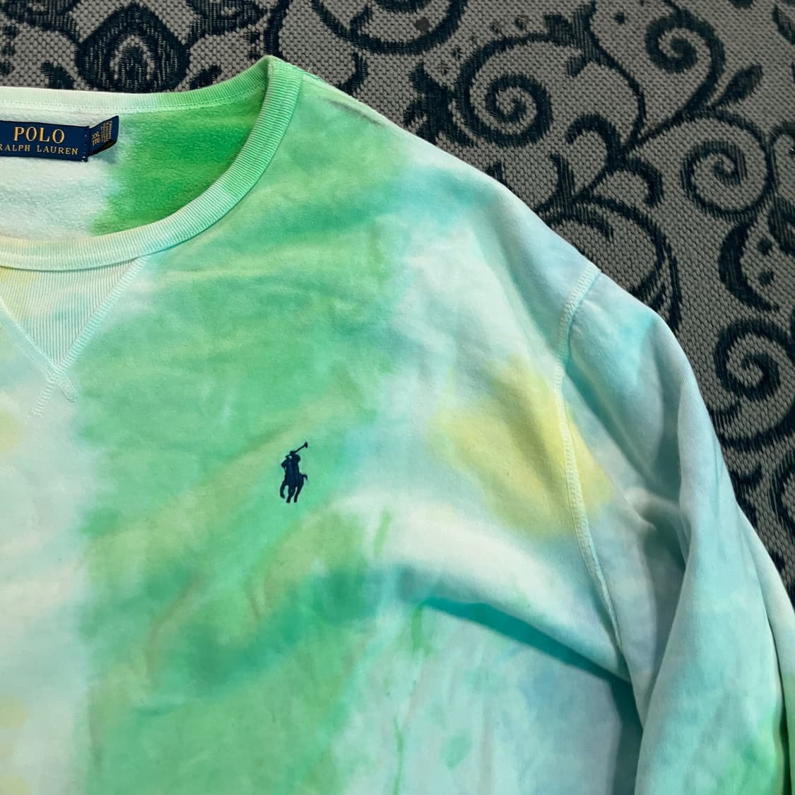 XXL 폴로 타이다이 스웻셔츠/W2698 상품이미지2