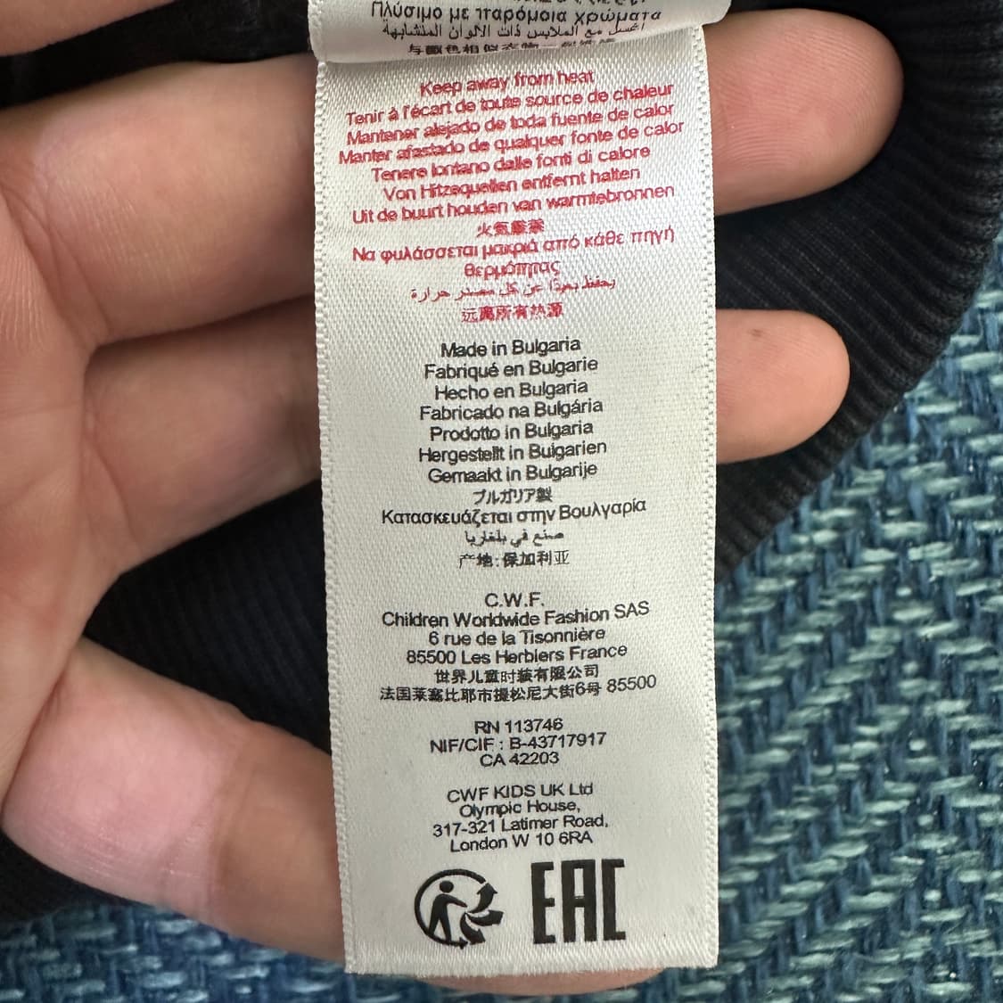 [키즈8] 지방시 집업 상품이미지5