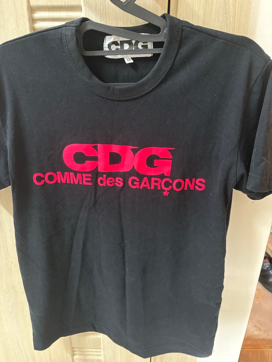 Cdg 꼼데가르송 반팔 블랙 m 상품이미지1