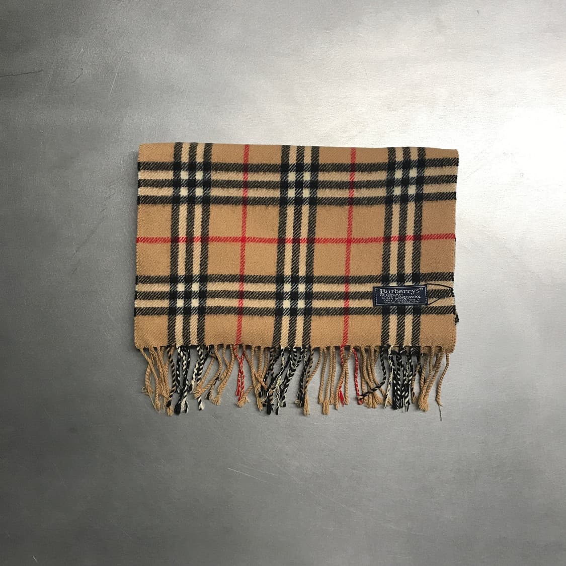 버버리 정품 램스울 머플러 베이지 상품이미지2