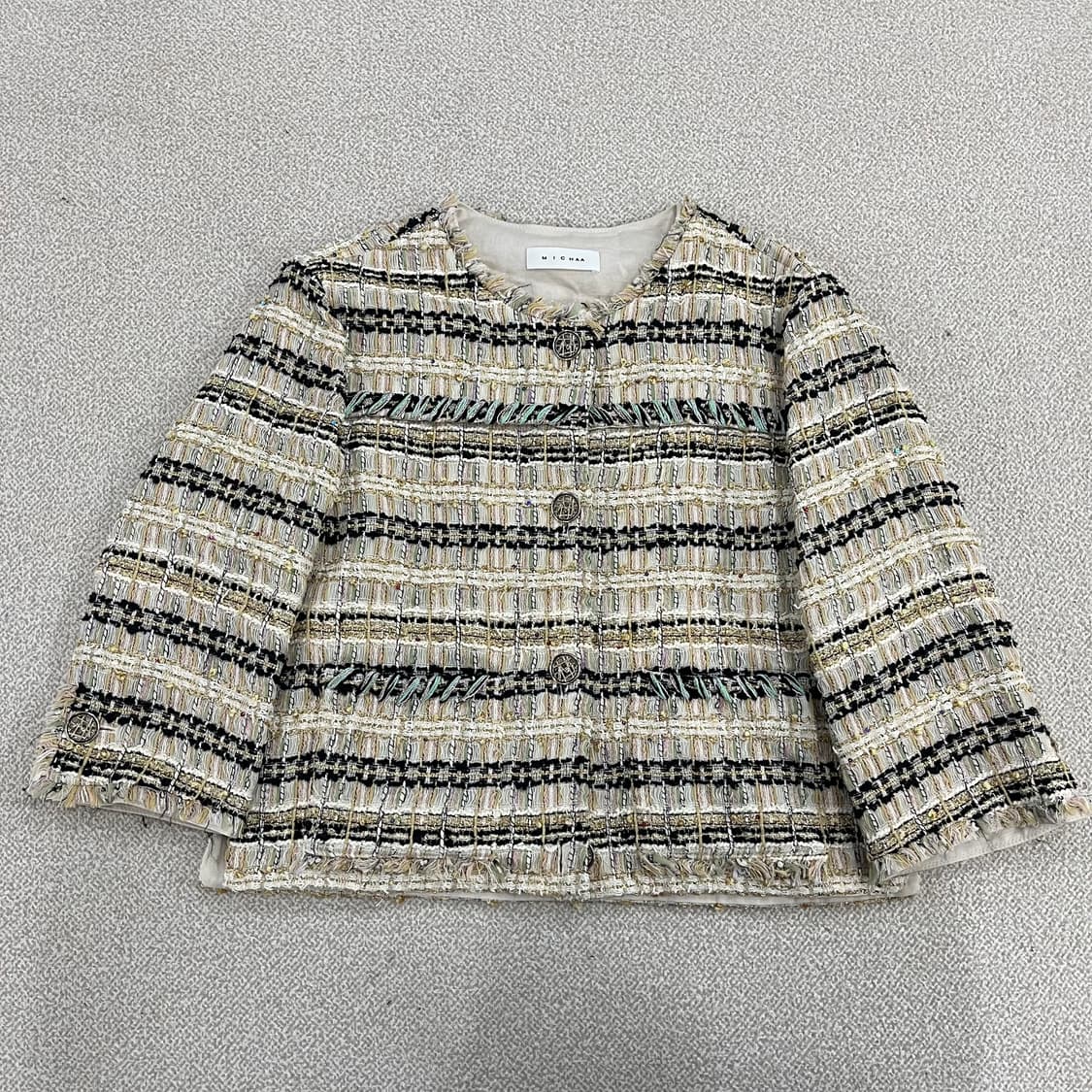 5 미샤 여성 트위드 자켓 0220M 상품이미지1