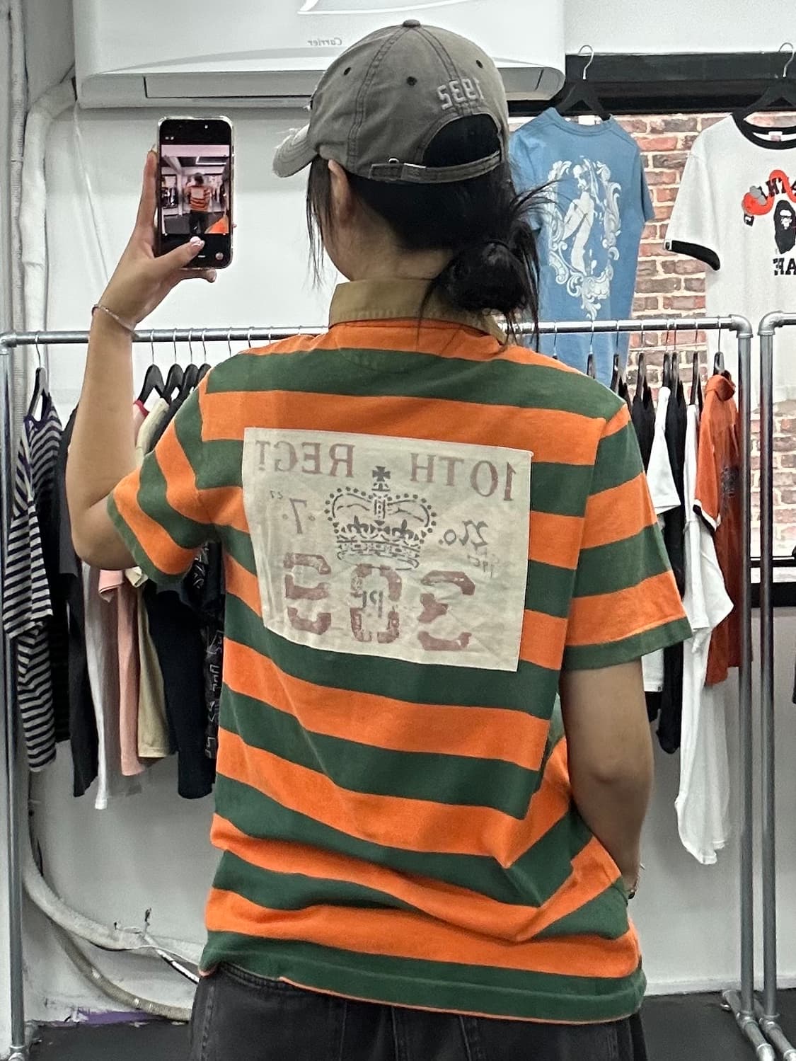 폴로 랄프로렌 스트라이프 PK 티셔츠 상품이미지4