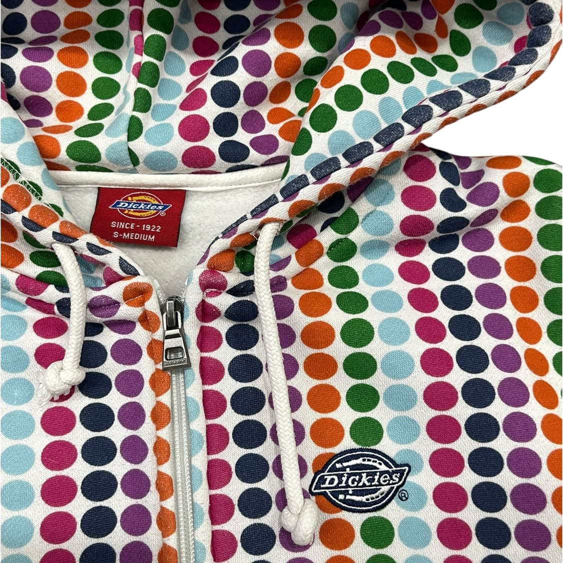 디키즈 멀티컬러 도트 후드집업 상품이미지5