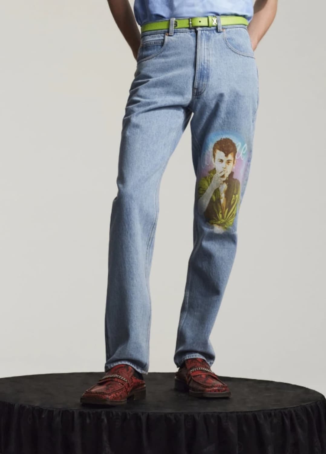 마틴로즈 스모킹보이 데님 팬츠 상품이미지1