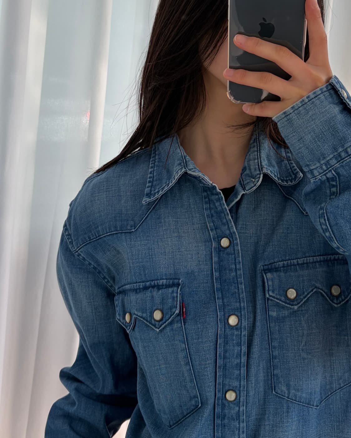 [M]리바이스 Levi's 클래식 웨스턴 데님 셔츠 상품이미지3