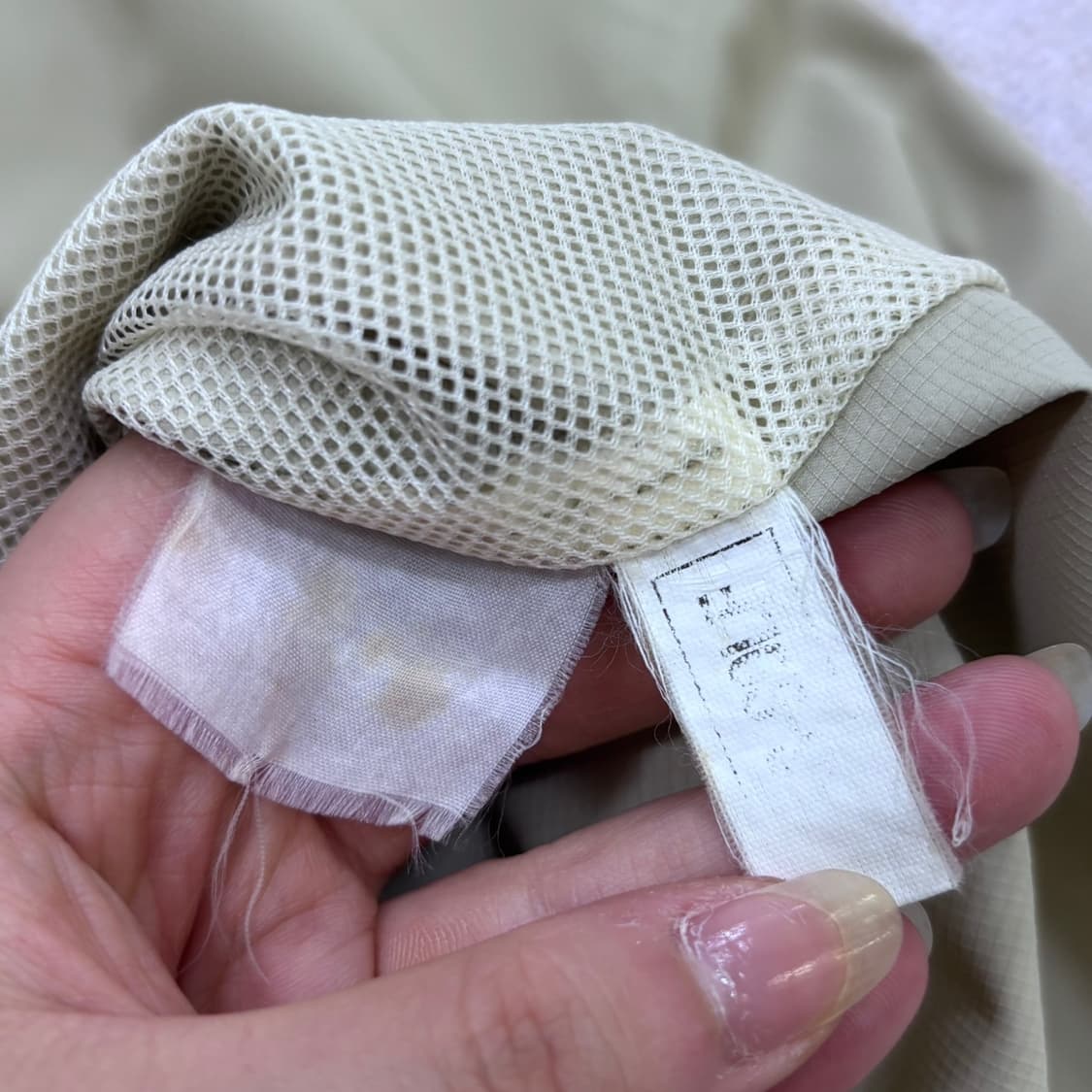 실측확인 닥스 남성 베이지 코치 자켓 0527Y 상품이미지4