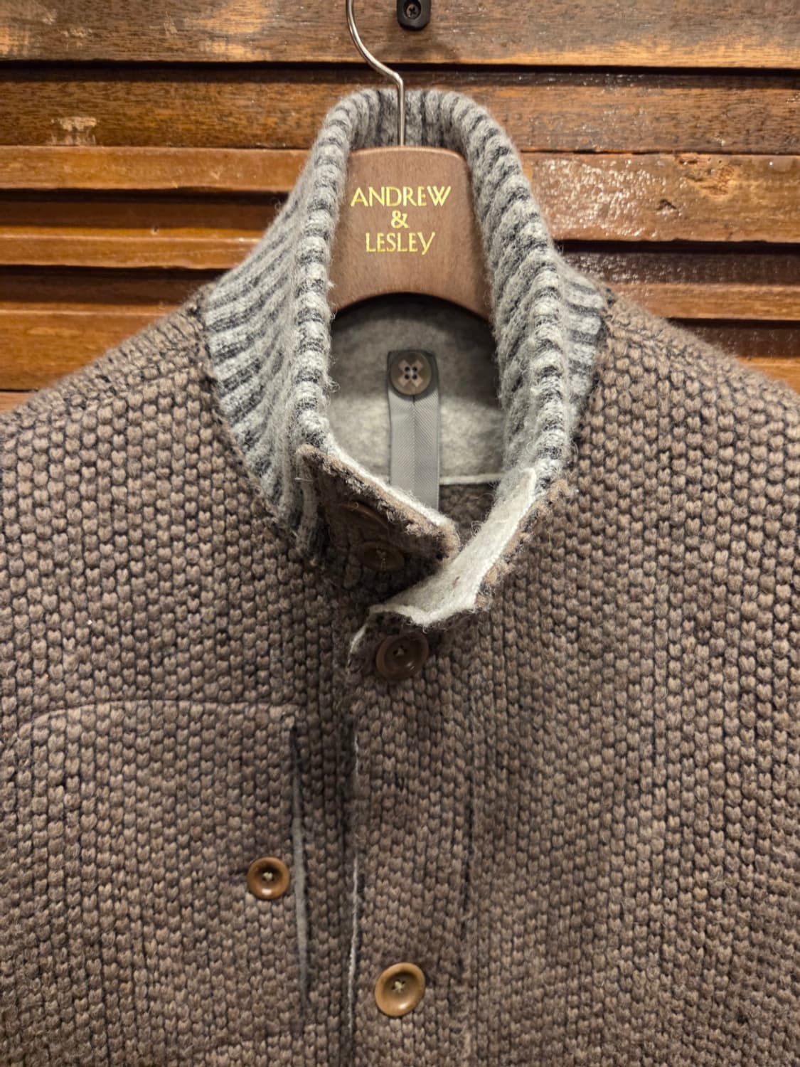 스위스 크리스 니트블루종 상품이미지6