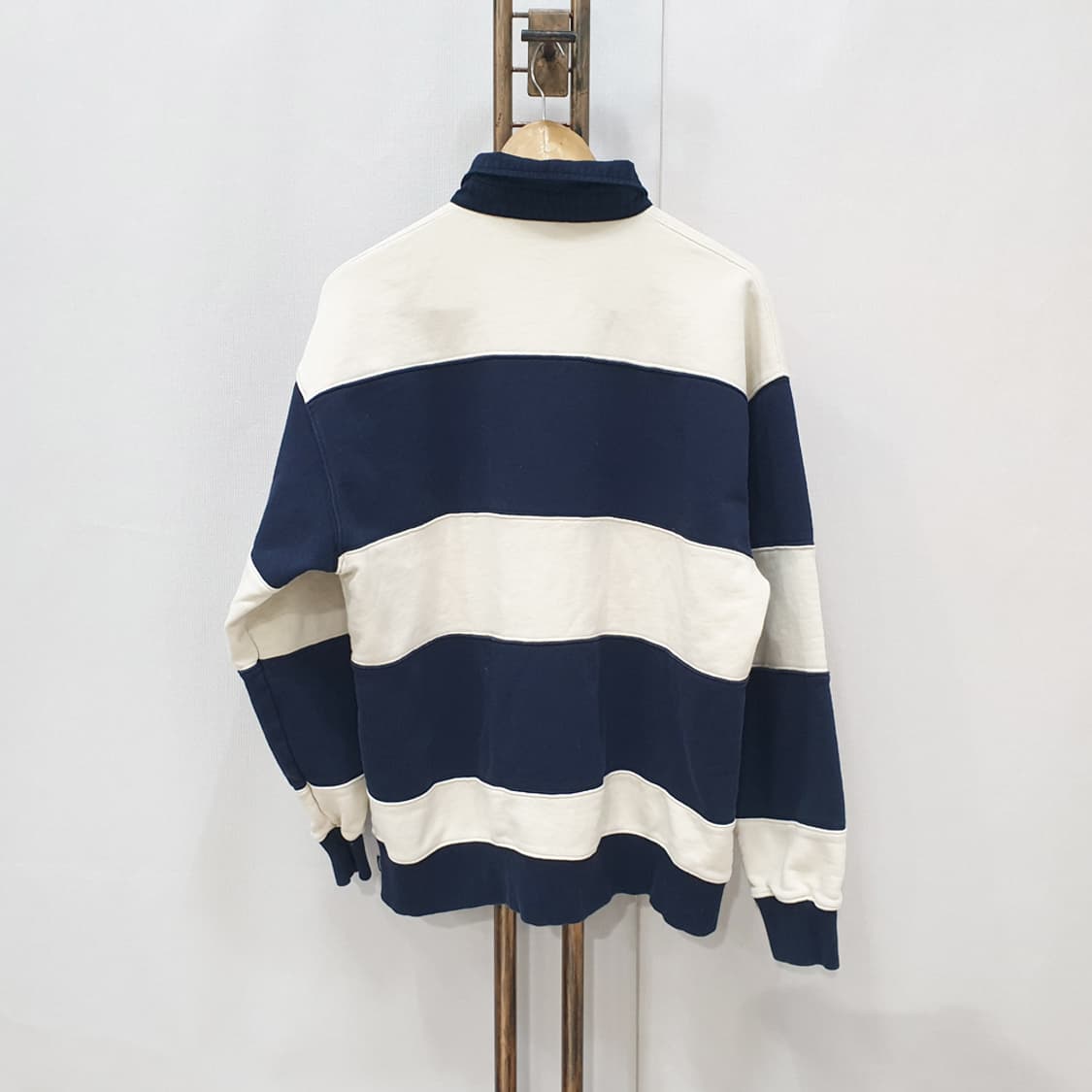 커버낫 스트라이프 럭비 긴팔티셔츠 L 상품이미지3