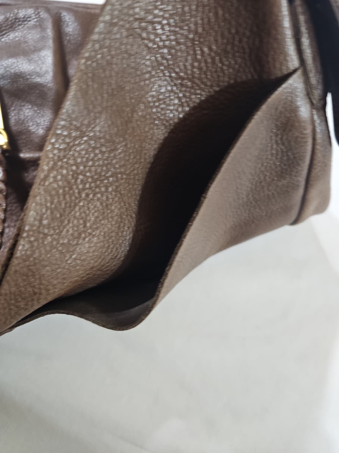 SCAPA 빈티지 보헤미안 가죽 레더 호보백 숄더백 상품이미지5