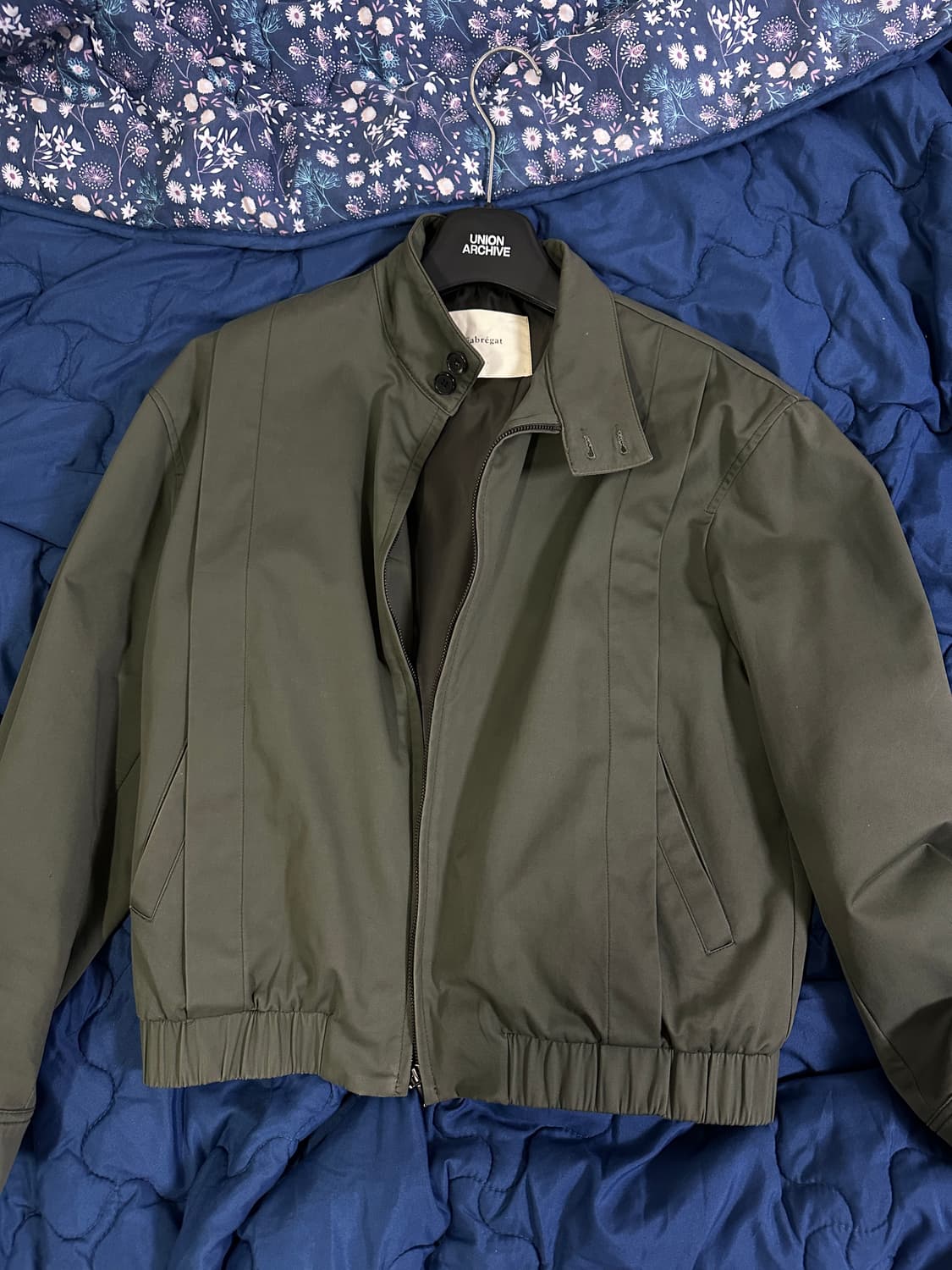 파브레가 버크셔 치노 해링턴 자켓 (딥 카키 상품이미지2