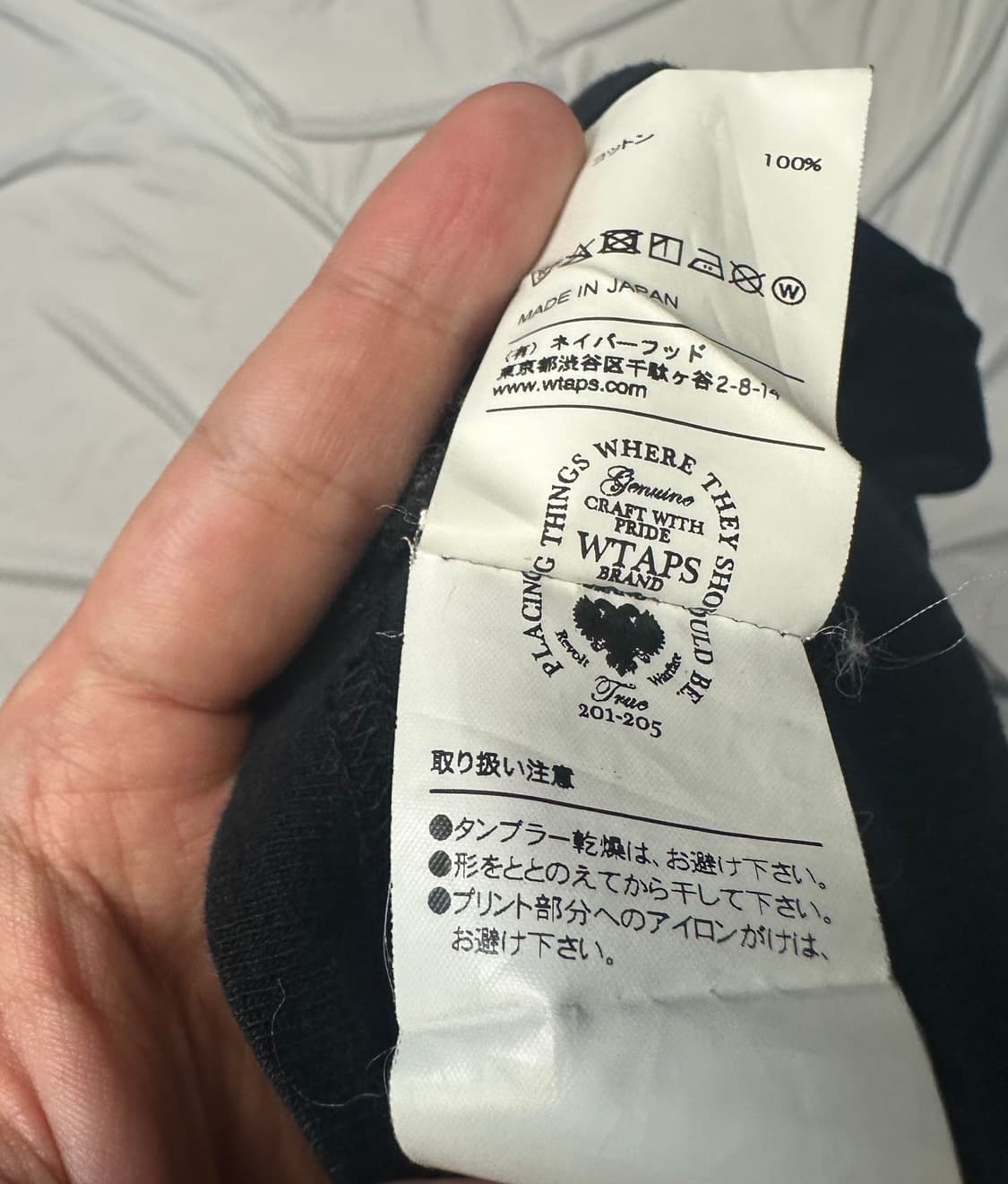 더블탭스 루프휠러 17SS 블랙슬리브리스 S 상품이미지6