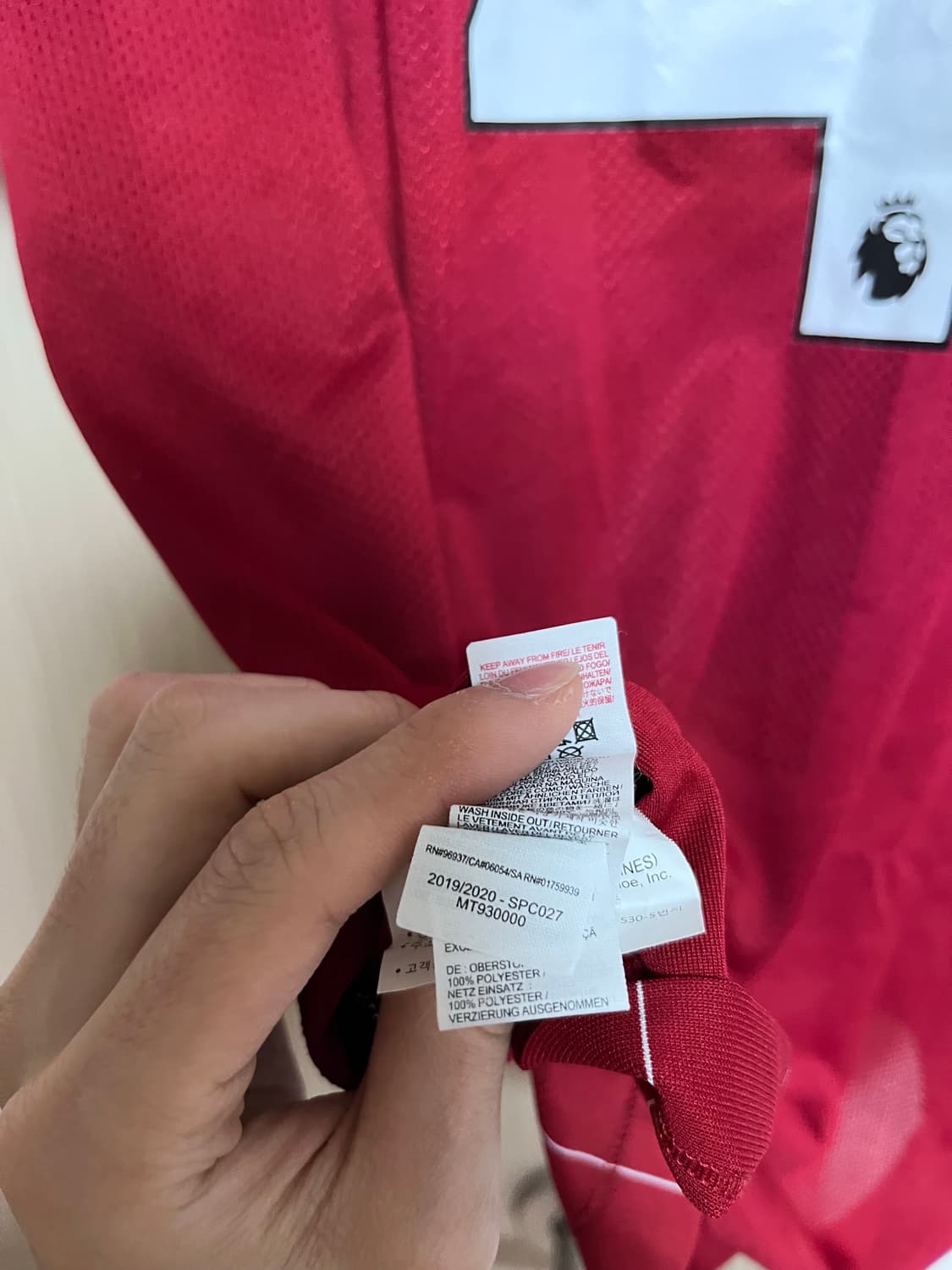 [L] 리버풀 19-20 홈 유니폼 반다이크 마킹 상품이미지4